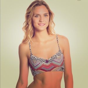 Roxy Boho Babe Underwire Bustier Bikini Top